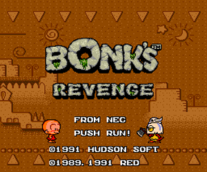 Bonk's Revenge (USA) Screenshot